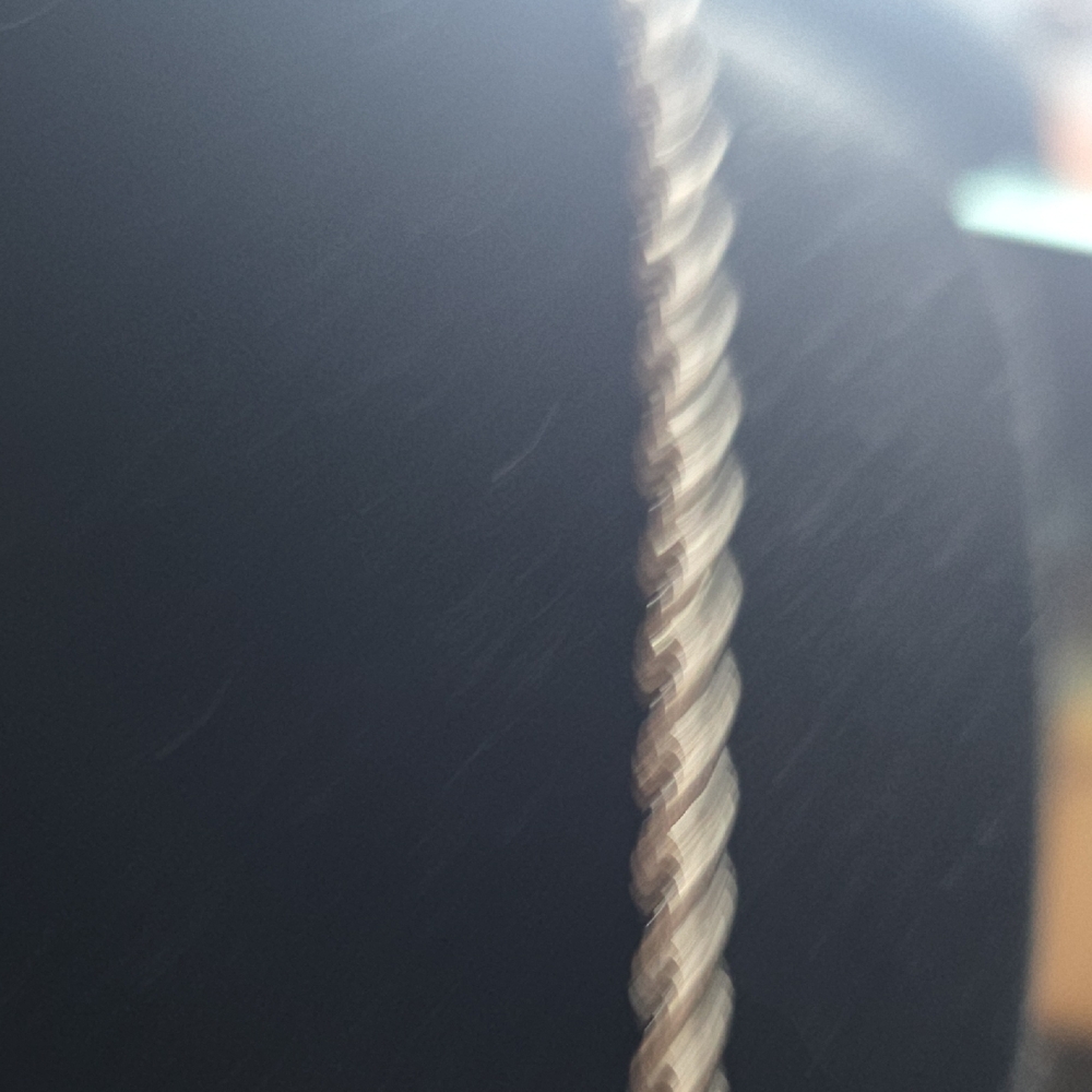 Source Unknown SILVER Rope Chain Necklace - Picture 5 of 5